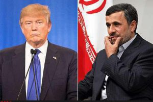 نامه احمدی نژاد به ترامپ