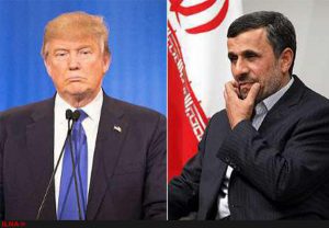 نامه احمدی نژاد به ترامپ
