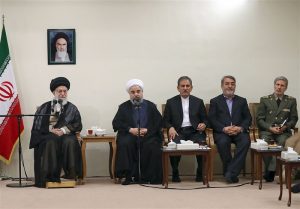 روحانی در دیدار با رهبری