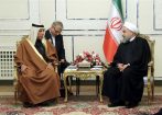 روحانی و رییس مجلس قطر